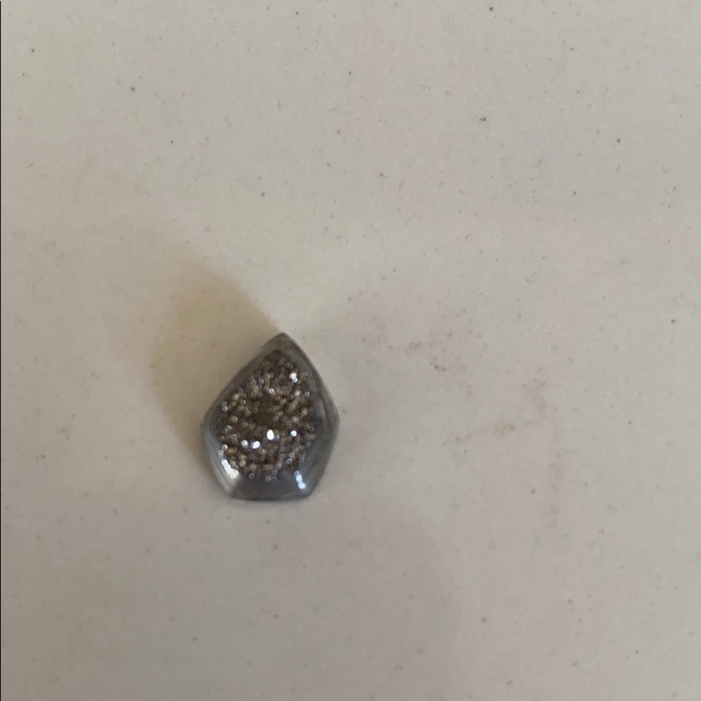 Kendra Scott silver Drusy stone